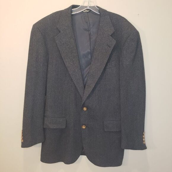 Ralph Lauren Other - Vintage Polo Ralph Lauren 40R Herringbone Sports Coat Jacket UK Woven USA Made
